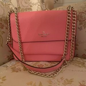 Kate Spade  Crosbody /Shoulder Bag Pink Leather